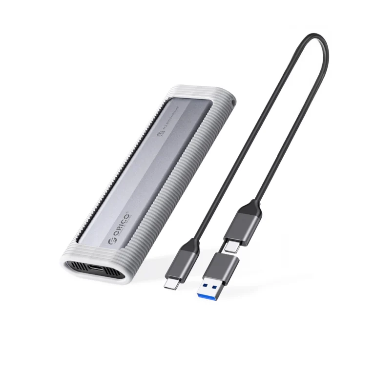 Carcasa ORICO AXM2S-G2-V1 | Protocolo Dual NVMe/NGFF SATA: Rendimiento y Flexibilidad en un Diseño Compacto, Case M.2 NVME y SATA