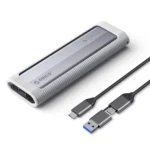 Carcasa ORICO AXM2S-G2-V1 | Protocolo Dual NVMe/NGFF SATA: Rendimiento y Flexibilidad en un Diseño Compacto, Case M.2 NVME y SATA