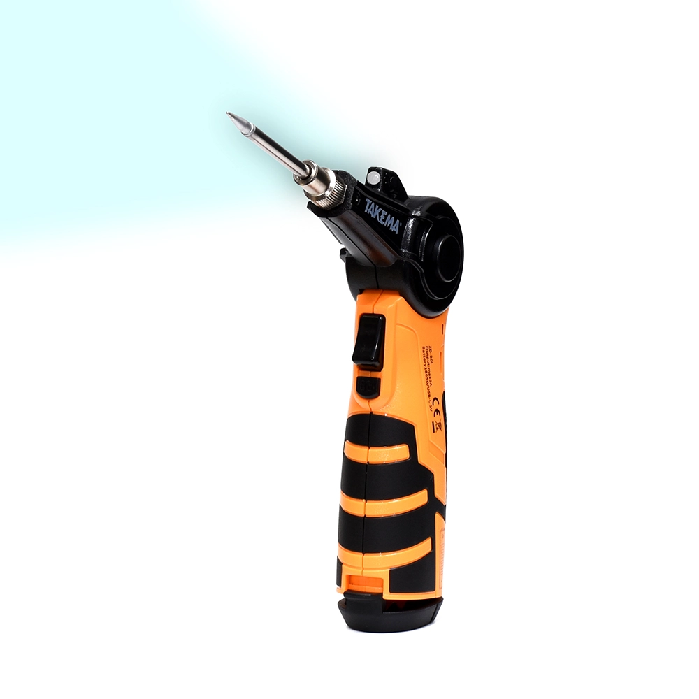 Cautín Recargable Takema ZD-20L | 16W | 450° C | Portátil: Libertad Inalámbrica para tus Soldaduras
