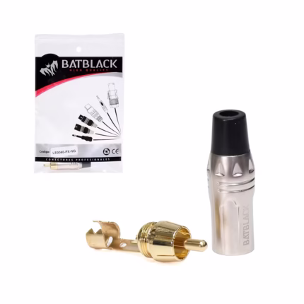 Conector RCA BatBlack LE0040-PX-NG, Plug RCA,