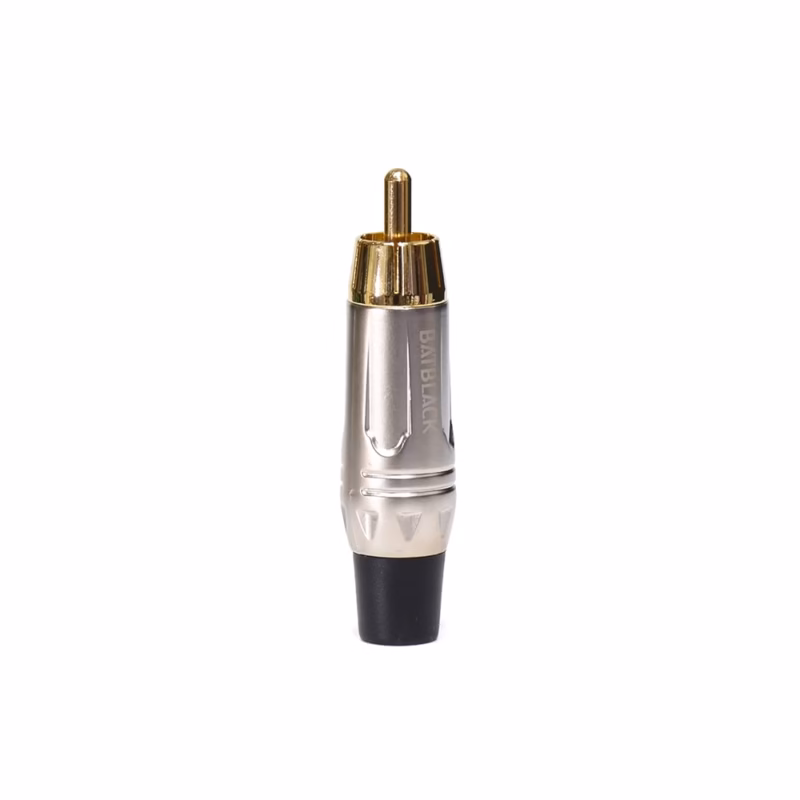 Conector RCA para Soldar | BatBlack LE PX NG Calidad y Durabilidad en tus Conexiones de Audio