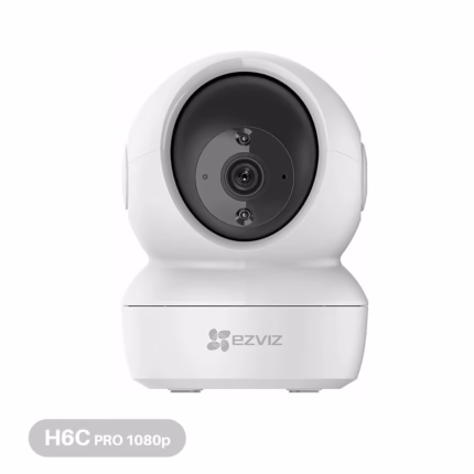 Ezviz H6C Pro 1080p | Visión Nocturna | Detección de Movimiento| Soporte 512gb de memoria | Seguimiento Inteligente: Tu Guardián Silencioso con Visión Completa