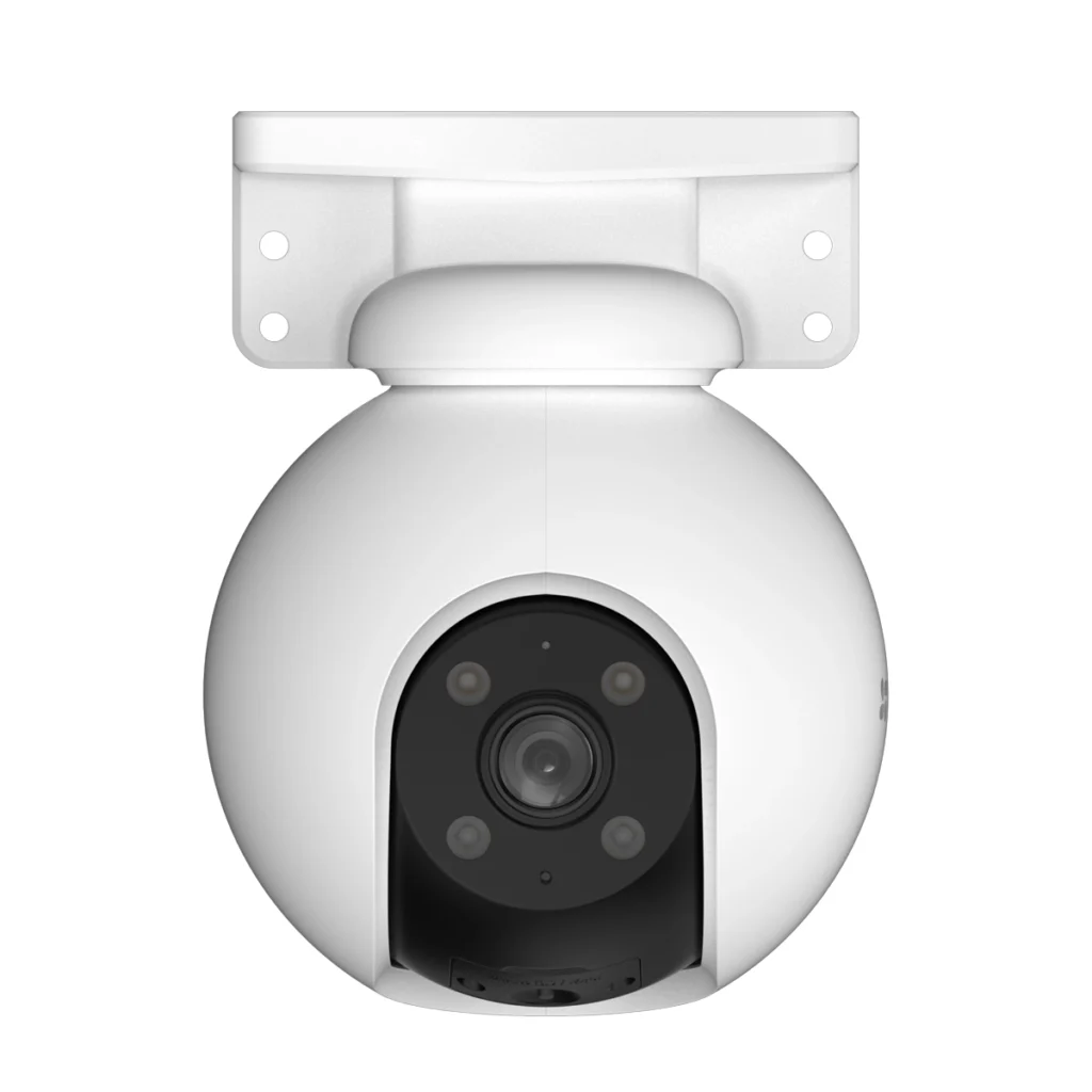 Ezviz H PRO K | Cámara Wi Fi Exterior de  Megapíxeles | Visión Nocturna | Audio Bi Direccional | Amplia Cobertura Vigilancia Inteligente y Nítida en Ultra Alta Definición