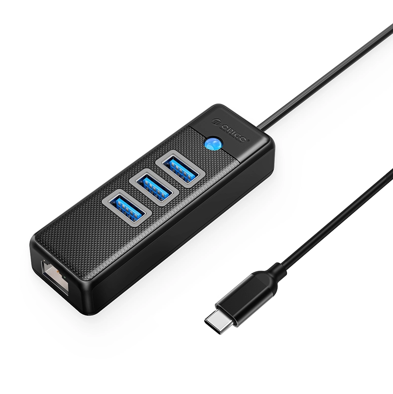 Hub USB 3.0 y RJ45 Gigabit ORICO PW3UR: La Solución Definitiva para tu Conectividad