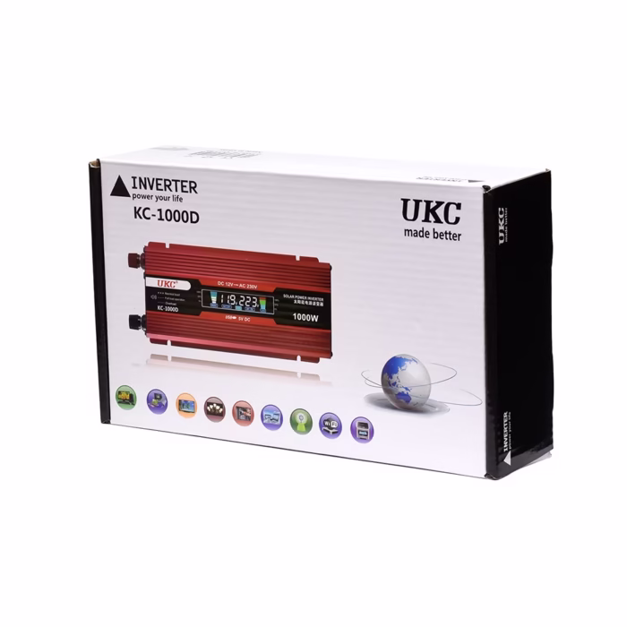 Inversor de Corriente W UKC KC D Potencia y Versatilidad en tus Manos
