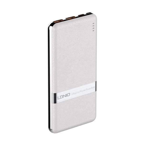LDNIO PQ1020 | PowerBank de 10,000mAh 15W | Carga Rápida: Tu Compañero de Viaje para Carga Confiable