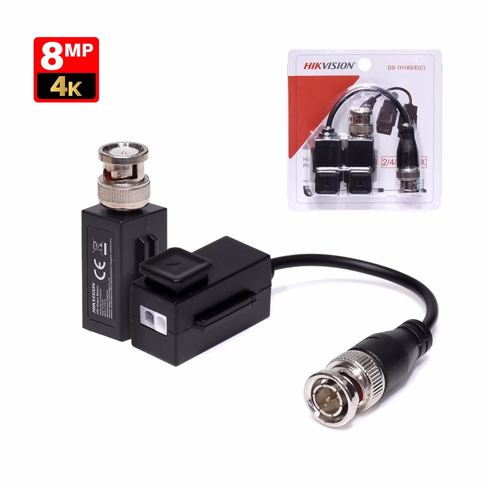 Video Balun Hikvision DS HSEC Tu Solución para Transmisión de Video HD a Larga Distancia