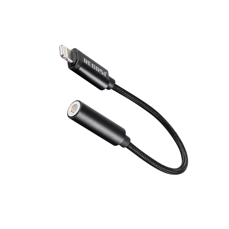Adaptador RECRSI ZE-ZJ16: La solución para conectar tus auriculares de siempre a tu iPhone, Lightning a Audio Miniplug 3.5mm