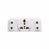 Adaptador Schuko con Enchufe Triple Opalux OP  K | A | W La Solución Simple para Conectar Más Dispositivos