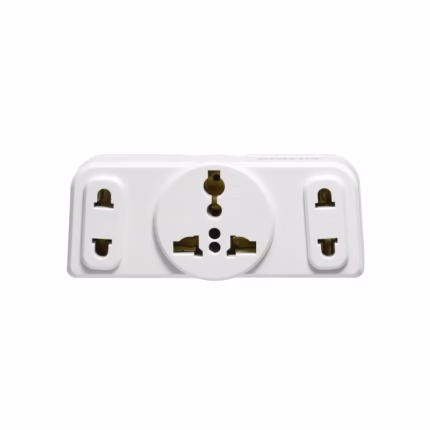 Adaptador Schuko con Enchufe Triple Opalux OP-609-K3 | 6A | 1300W: La Solución Simple para Conectar Más Dispositivos