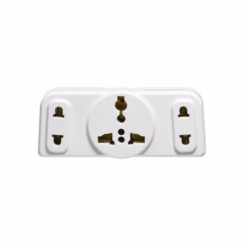 Adaptador Schuko con Toma Triple Opalux OP  K | Multiplica tus Tomas de Corriente