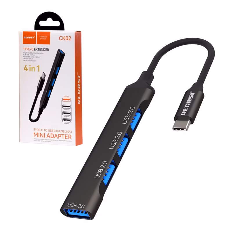 Hub USB C RECRSI CK Expande tu Conectividad con Estilo y Velocidad