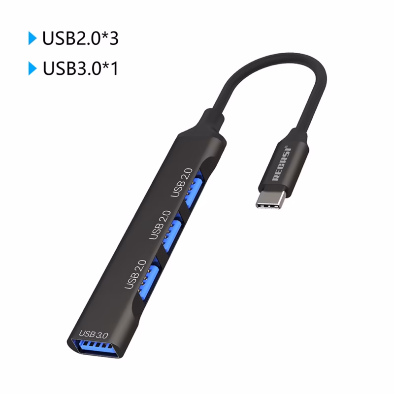 Hub USB C RECRSI CK Expande tu Conectividad con Estilo y Velocidad
