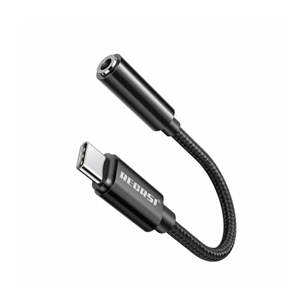 Adaptador RECRSI RE-ZJ15: La Solución para Conectar tus Auriculares Favoritos a Dispositivos USB-C, Adaptador USB-C a Audio