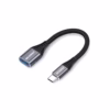 Cable Adaptador USB C OTG RECRSI OT G | Enmallado | USB  Hembra Tu Compañero de Conectividad