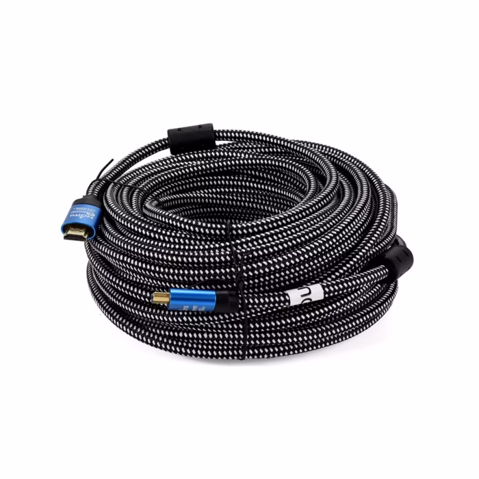 Cable HDMI  Metros K American NET GP  M | V | Amplificado | K Ultra HD | p | High Speed | Audio Return Conexión de Alta Definición sin Límites Cabeza Azul