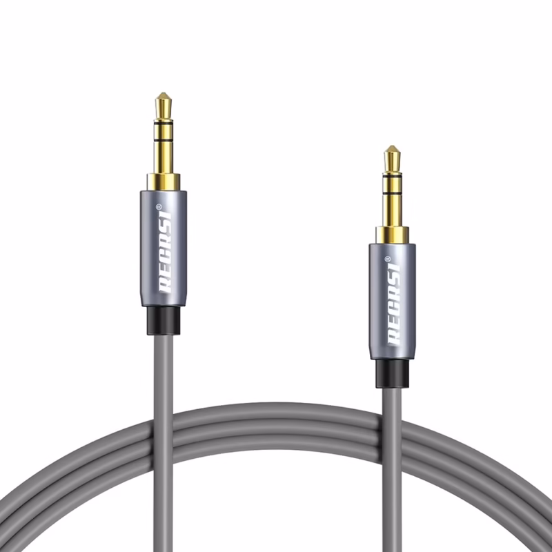 Cable de Audio Auxiliar de 1MT Miniplug 3.5mm RECRSI AUX-02___01 Cable de Audio Auxiliar de MT Miniplug mm RECRSI AUX