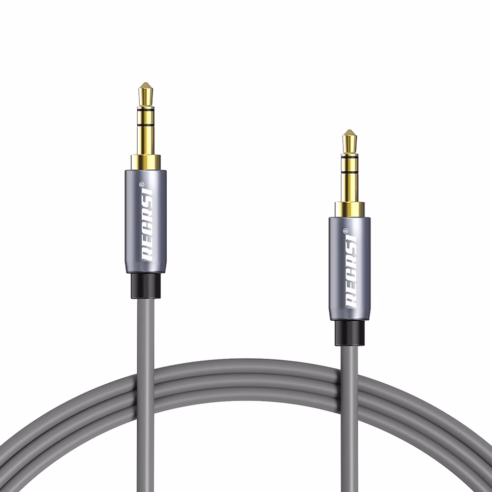 Cable Auxiliar RECRSI AUX  Sonido de Alta Fidelidad en un Diseño Resistente Cable de Audio Auxiliar mm