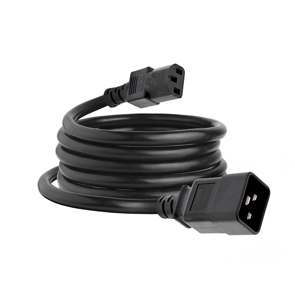 Cable de Poder C20 a C13 American NET | 1.8 Metros | 14AWG: Alimentación Robusta para tus Dispositivos Críticos