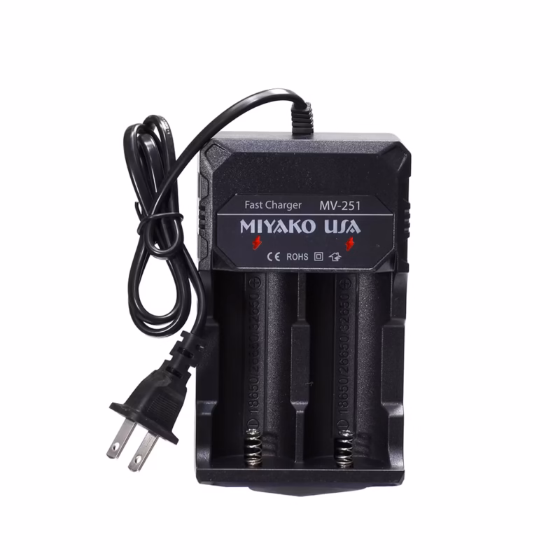 Cargador de Baterías de Litio Miyako USA MV  Versatilidad y Potencia en un Solo Dispositivo