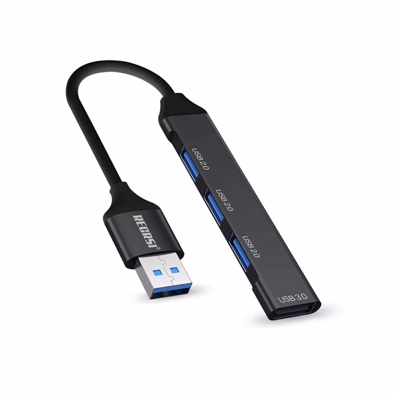 Hub USB de  Puertos RECRSI CK Expande tu Conectividad con Estilo y Velocidad