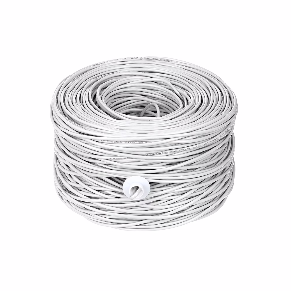 Rollo de Cable UTP Cate LT USA LT  | Chaqueta LSZH | Gris Claro |  Metros La Base para una Red Sólida