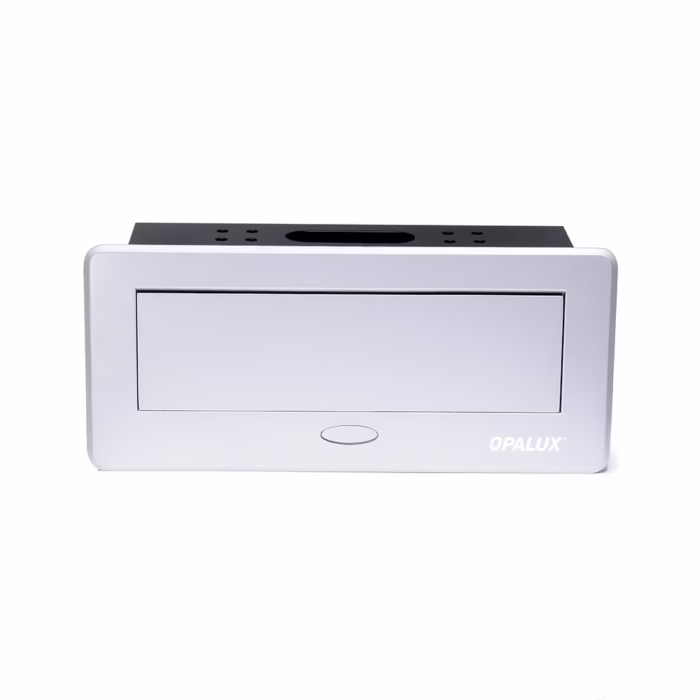 TomaCorriente para Escritorio Opalux OP UTSDG | HDMI | RJ Cat |  Toma Universal Conectividad y Orden en tu Espacio de Trabajo