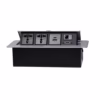 TomaCorriente para Escritorio Opalux OP UTSDG | HDMI | RJ Cat |  Toma Universal Conectividad y Orden en tu Espacio de Trabajo