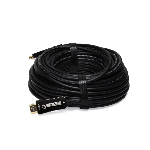 Cable HDMI 30 Metros 8K LANCOM ZZ-HDMI-AOC-8K-30 | Versión 2.1 | AOC Active Fiber Optical | ZZ-HDMI-AOC-8K-30: El Futuro de la Conexión Audiovisual a tu Alcance