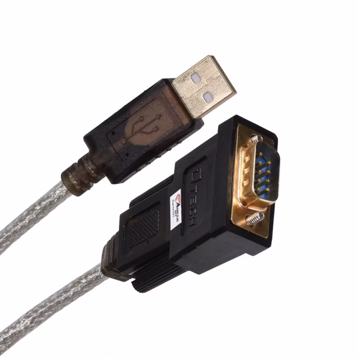 Cable Adaptador USB a Serial RS Dtech DT A |  metros | Apantallado La Solución para Integrar tus Dispositivos Seriales