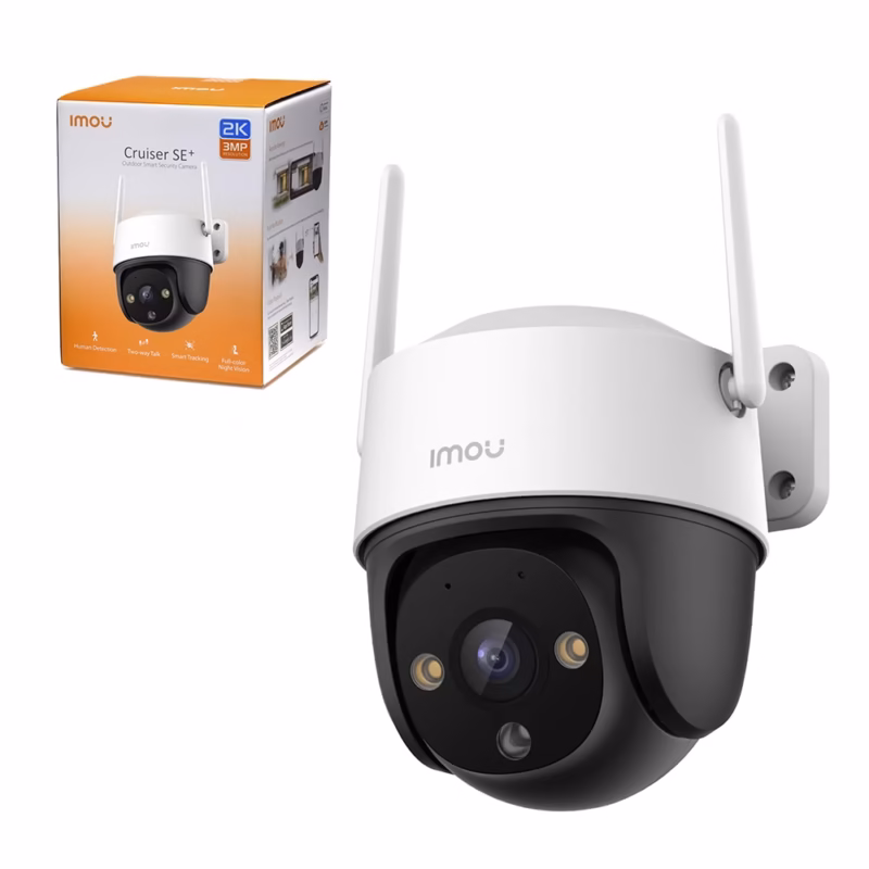 Cámara para Exterior Cruiser SE de MP K IMOU IPC KC HWE Vigilancia Inteligente en K y con Visión Nocturna a Color