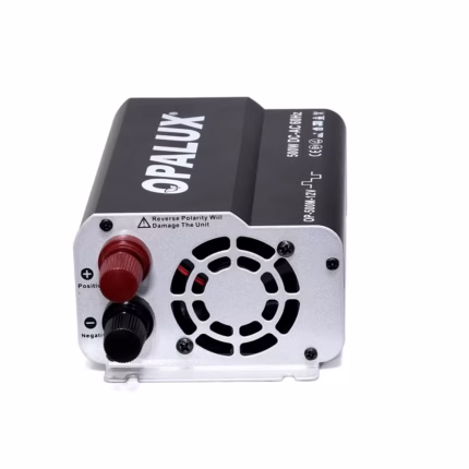 Inversor de Voltaje Opalux OP-500M-12V | 12V DC a 220V AC: Alimenta tus Dispositivos Donde Quieras, 12V a 220V 500w, 12V a 220V AC 500W