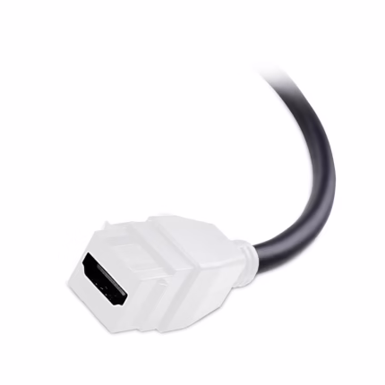 Jack HDMI con Cola 4K Trautech PE-HDP020: La Solución para una Conexión HDMI Empotrada
