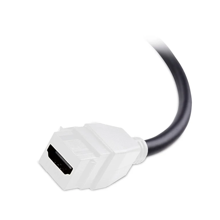 Jack HDMI con Cola 4K Trautech PE-HDP020: La Solución para una Conexión HDMI Empotrada