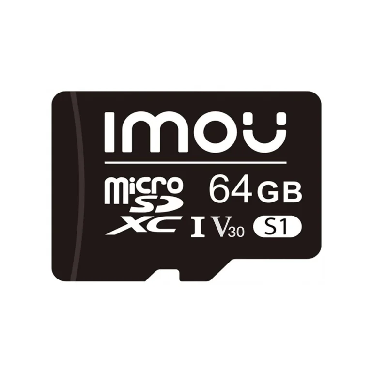 Memoria MicroSD 64GB IMOU ST2-64-S1: No te Pierdas Ningún Detalle
