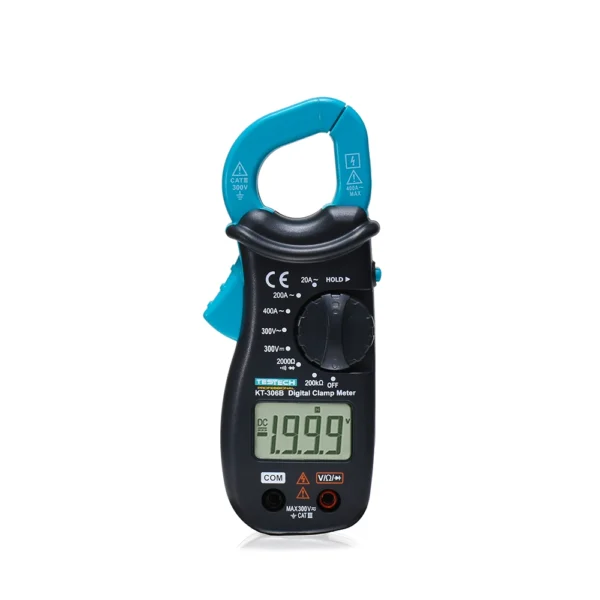 Mini Pinza Amperimétrica Testech KT-306B: Tu Compañera Ideal para Mediciones Eléctricas