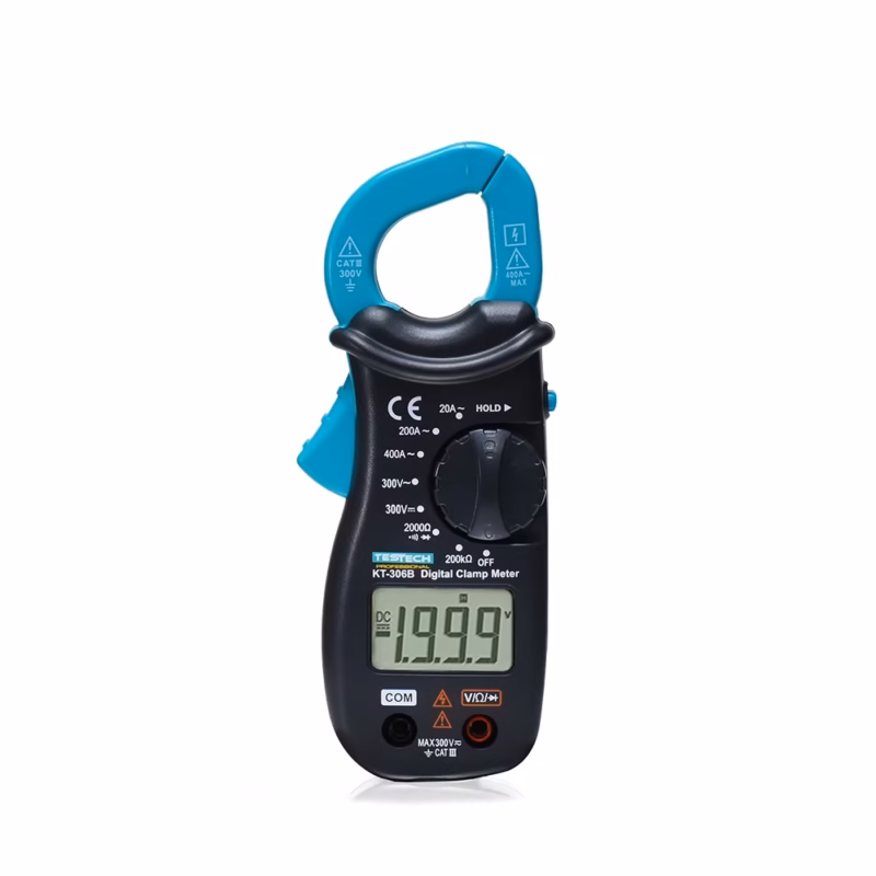 Mini Pinza Amperimétrica CAT III Testech KT B Mediciones Precisas y Seguras en un Diseño Compacto