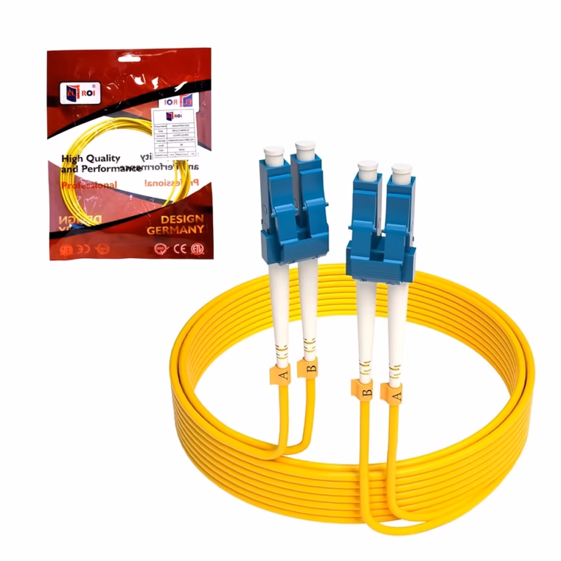 Patch Cord Fibra Óptica LCUPC Monomodo  Metros LT USA ER LC  MON LC Conexión de Alta Velocidad y Largo Alcance