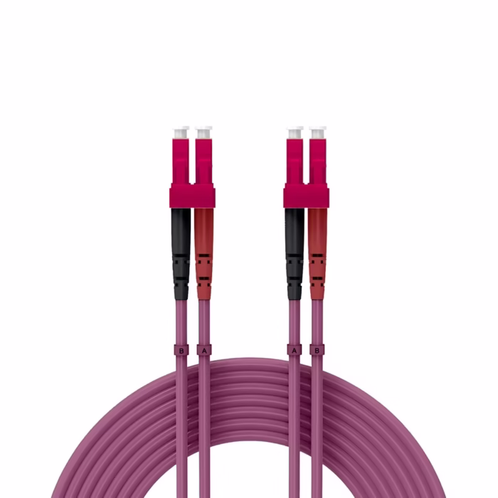 Patch Cord Fibra Óptica OM LCUPC  Metros Multimodo Dúplex LT USA  ER LC  OM LC Conectividad Óptima para Redes Exigentes