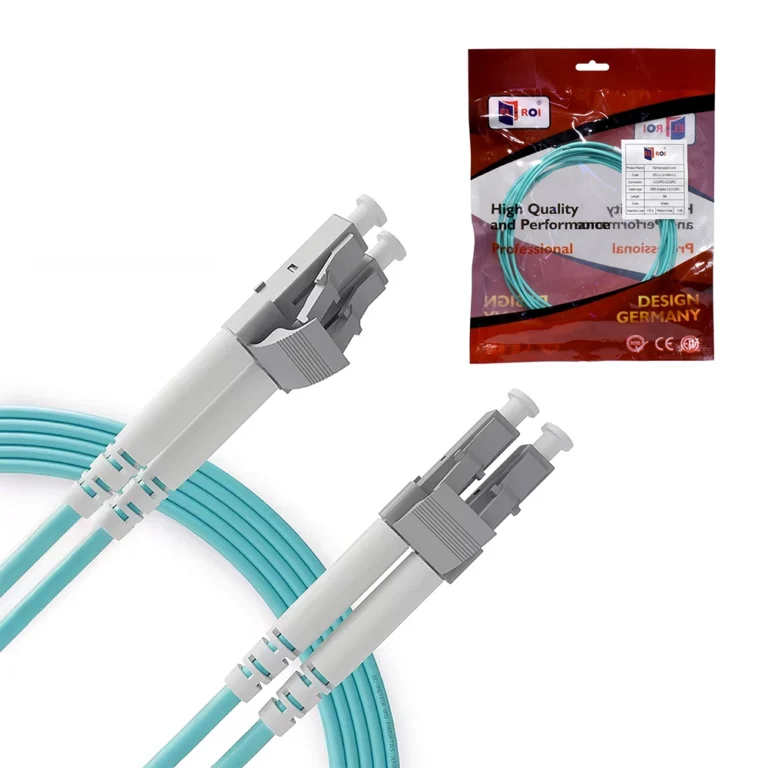 Patch Cord Fibra Óptica LC/UPC OM3 3 Metros Multimodo Dúplex LT USA: Conectividad Óptima para Redes Exigentes EL-ROI ER-LC-3-OM3-LC
