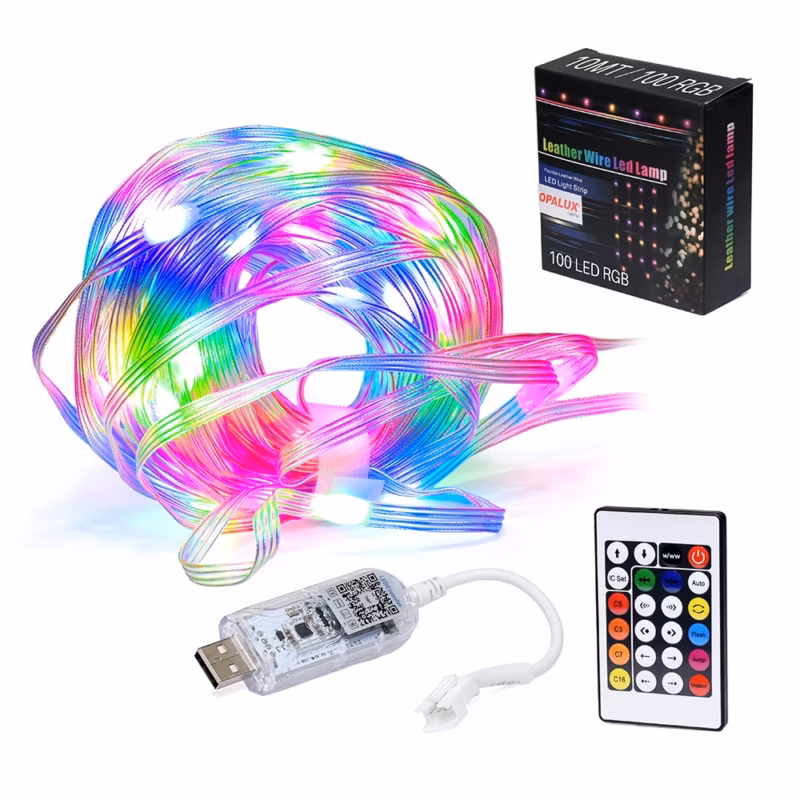Tira LED Decorativa M  LED RGB Opalux OP ST RGB Iluminación Inteligente y Vibrante
