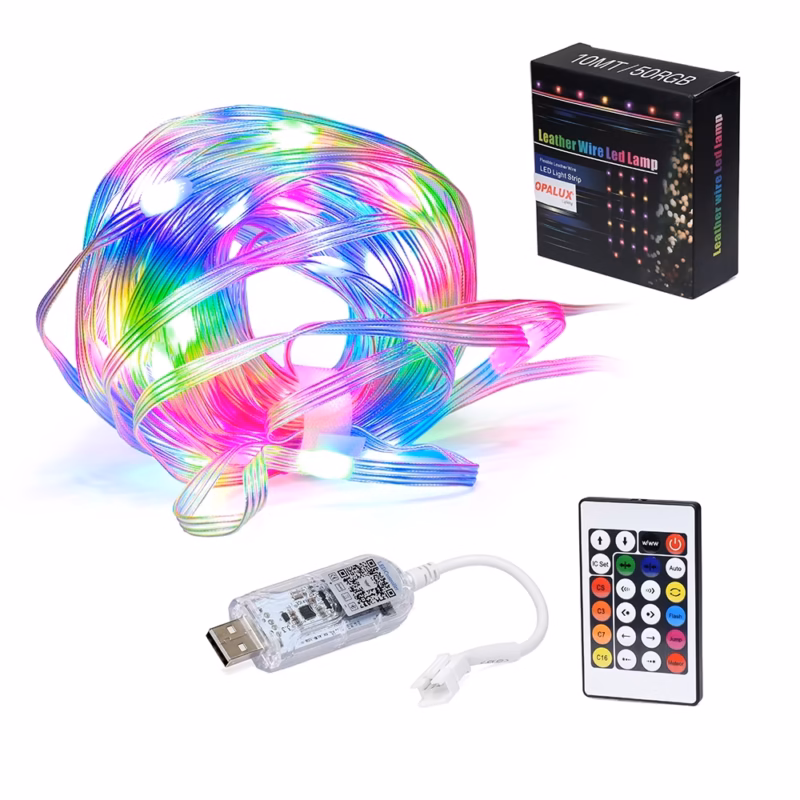Tira LED Decorativa M  LED RGB Opalux OP ST RGB Iluminación Inteligente y Personalizable