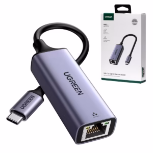 Adaptador USB-C a LAN Gigabit Ugreen CM199-50737 Adaptador USB C a LAN Gigabit Ugreen CM Conexión a Internet Estable y Ultrarrápida