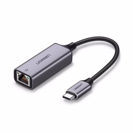 Adaptador USB-C a LAN Gigabit Ugreen CM199-50737: ¡Conexión a Internet Estable y Ultrarrápida!, USB-C Ethernet Gigabit