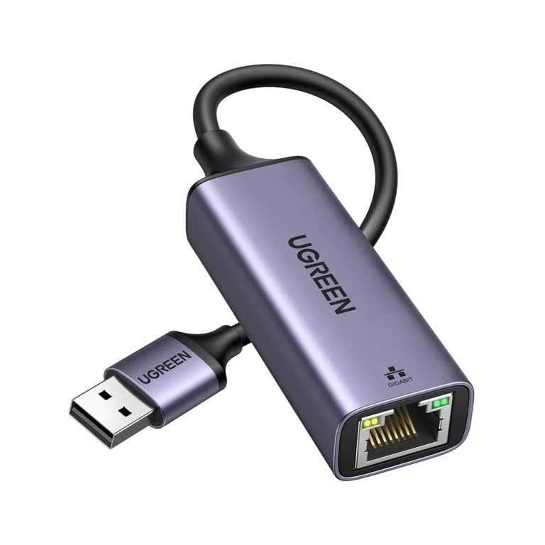 Adaptador USB a LAN Gigabit Ugreen CM209-50737: ¡Conexión a Internet Rápida y Estable!
