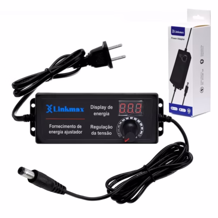 Adaptador de Voltaje Variable  V DC Linkmax OX  Alimentación Personalizada para tus Dispositivos OX
