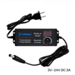 Adaptador de Voltaje Variable 3-24V DC Linkmax OX-1079: ¡Alimentación Personalizada para tus Dispositivos!