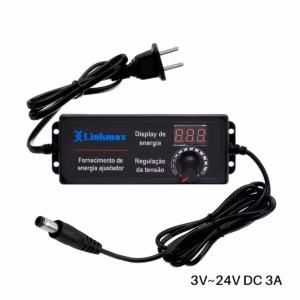 Adaptador de Voltaje Variable 3-24V DC Linkmax OX-1079: ¡Alimentación Personalizada para tus Dispositivos!