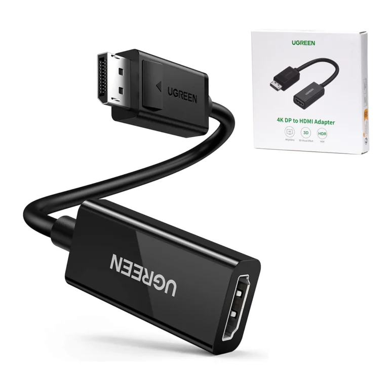 Adaptador DisplayPort a HDMI 4K Ugreen MM137-70694: ¡Disfruta de la mejor imagen en 4K!