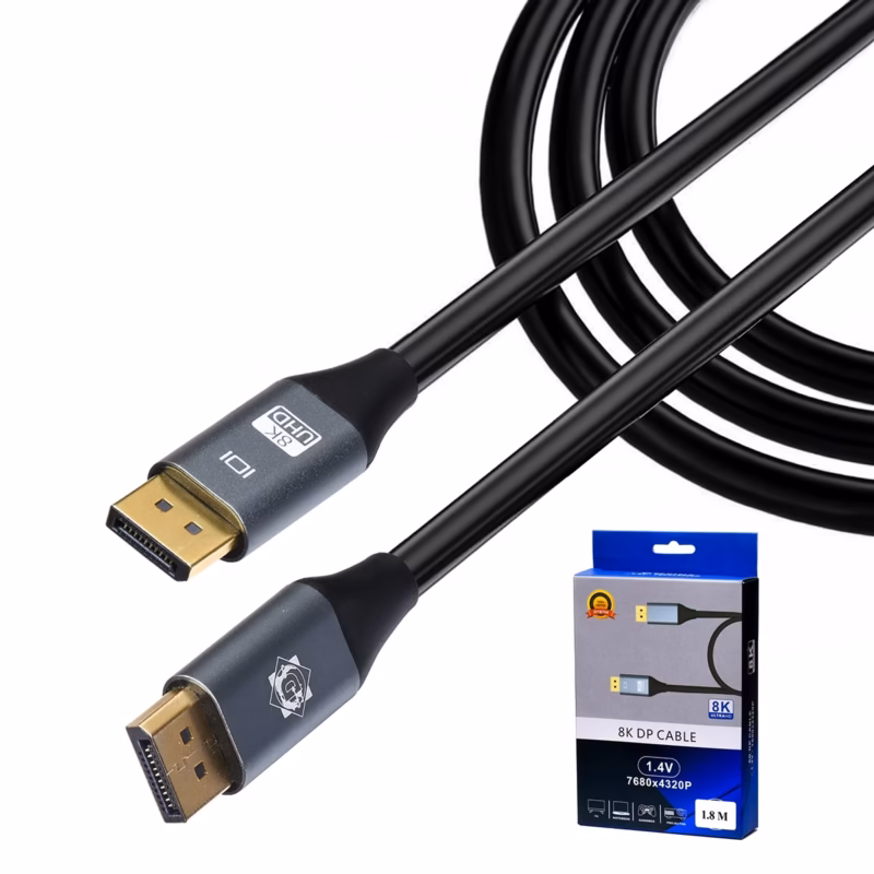 Cable DisplayPort K Delcom de  Metros DCDP Imágenes Impresionantes en tu Pantalla